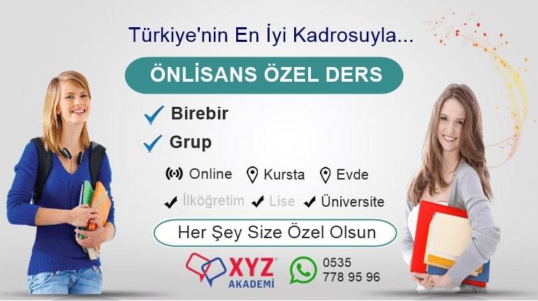 Önlisans Özel Ders