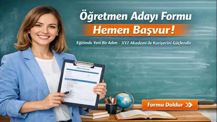 Öğretmen Adayı Başvuru Formu