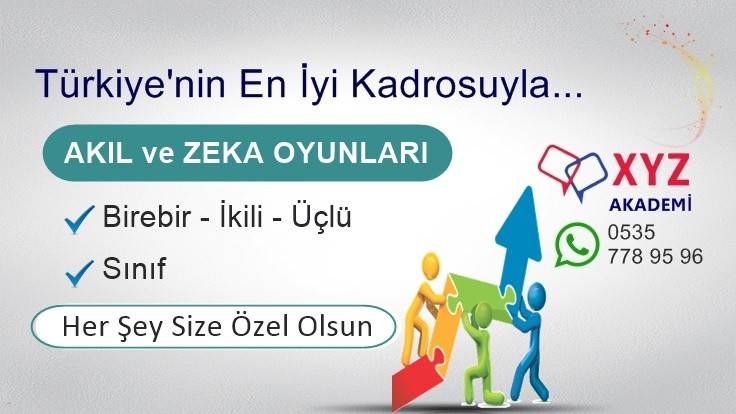 Akıl ve Zeka Oyunları Kursu