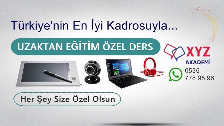 Uzaktan Eğitim Özel Ders