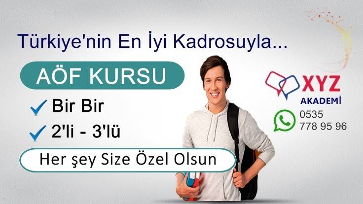 AÖF Kursu İzmit