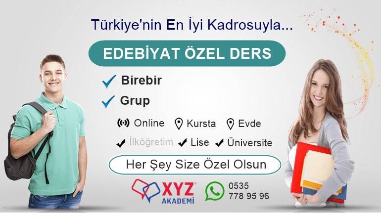 Edebiyat Özel Ders