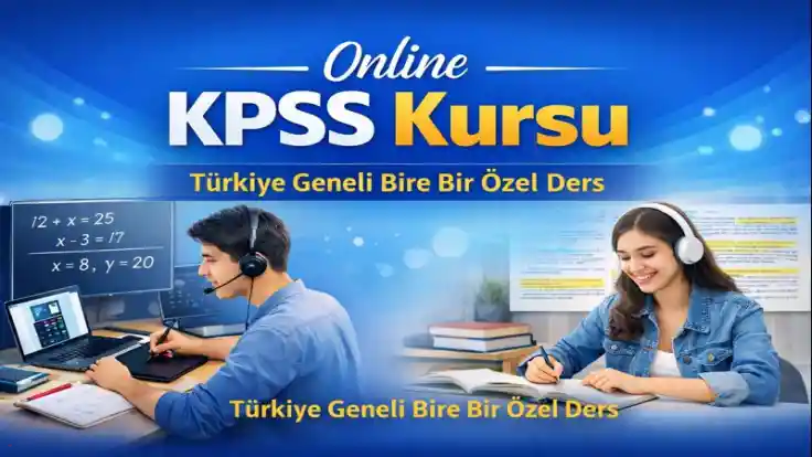 Online KPSS Kursu | Türkiye Geneli Bire Bir KPSS Özel Ders
