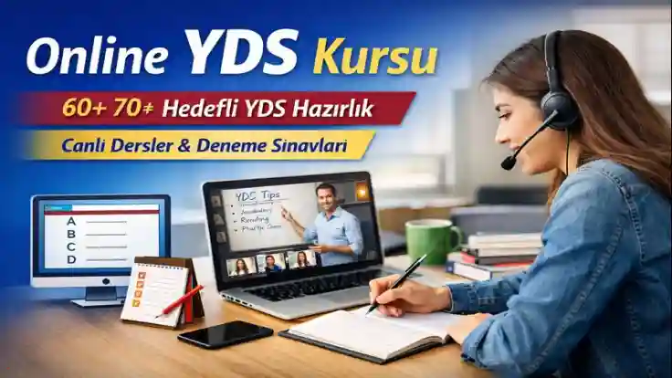 Online YDS Kursu – Hedef Puanı Akıllı Planla