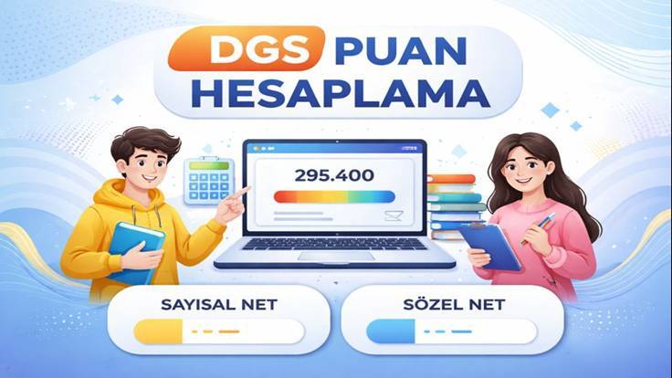 DGS Puan Hesaplama | Net Gir, DGS Puanını Hemen Öğren