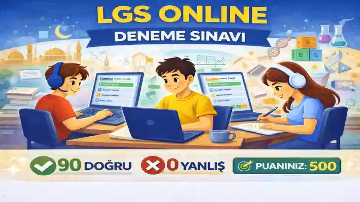 LGS Online Deneme Sınavı (Ücretsiz 2026)