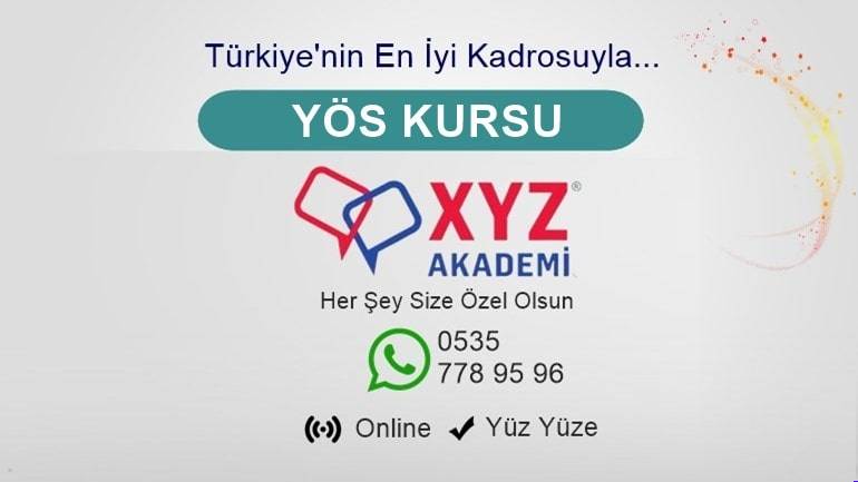 YÖS Kursu Çeşme