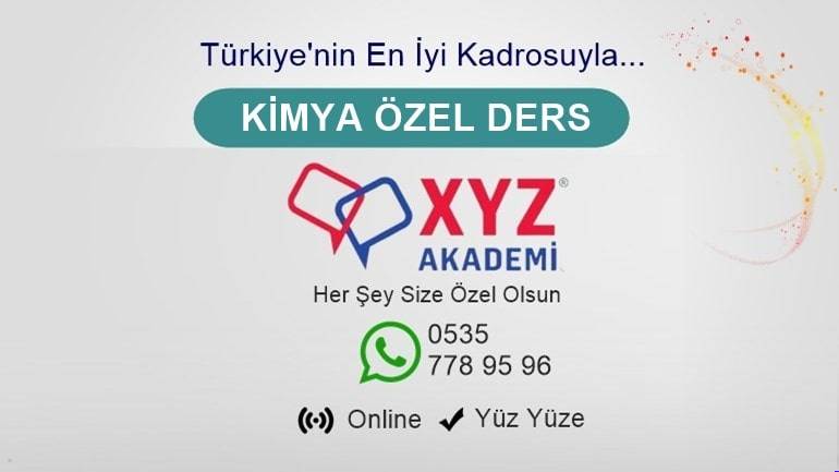 Kimya Özel Ders İzmir