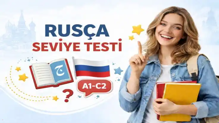 Rusça Seviye Testi (A1–C2) – Ücretsiz Online Seviye Tespit Sınavı