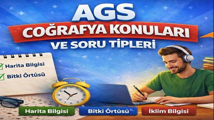 AGS Coğrafya Konuları (2026) — Güncel Müfredat