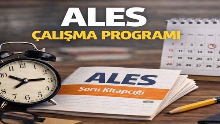 ALES Çalışma Programı (2026) — Günlük, Haftalık ve Aylık