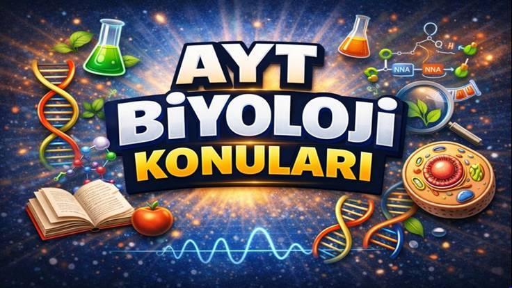 AYT Biyoloji Konuları (2026) — Güncel Müfredat