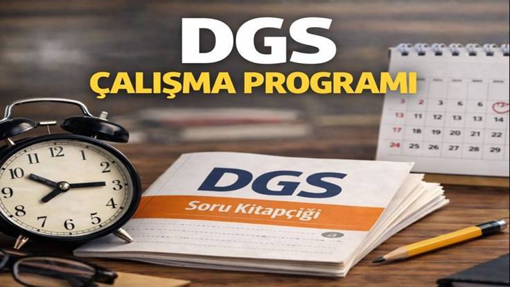 DGS Çalışma Programı (2026) — Günlük, Haftalık ve Aylık