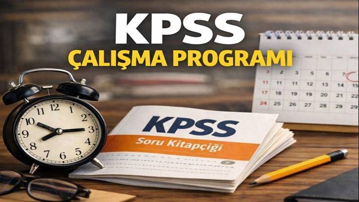 KPSS Çalışma Programı (2026) — Günlük, Haftalık ve Aylık