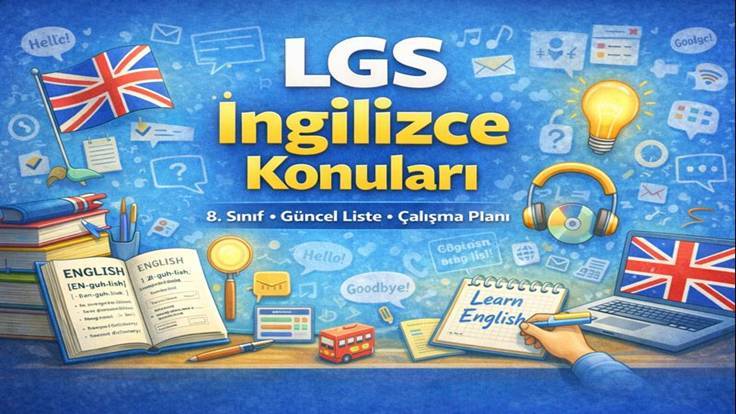 LGS İngilizce Konuları (2026) — Güncel Müfredat