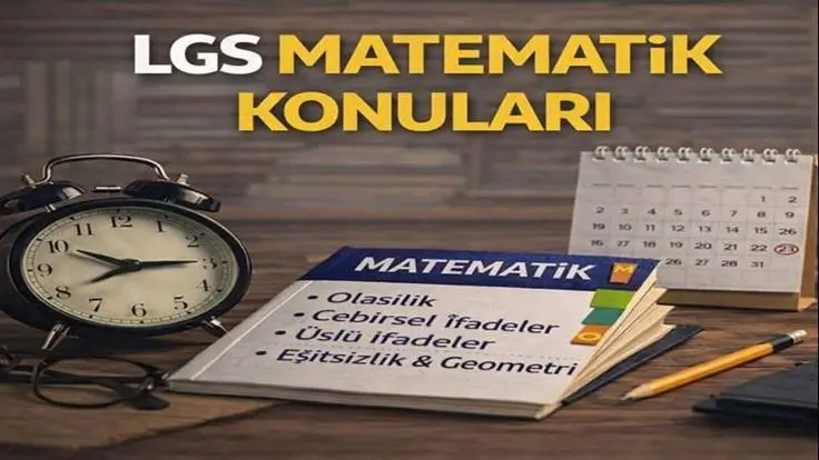 LGS Matematik Soruları (2026) — Çözümlü ve Yeni Nesil