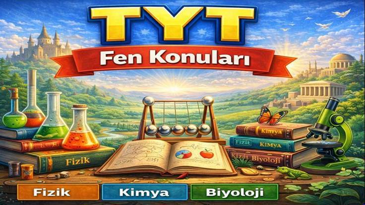 TYT Fen Konuları (2026) — Güncel Müfredat