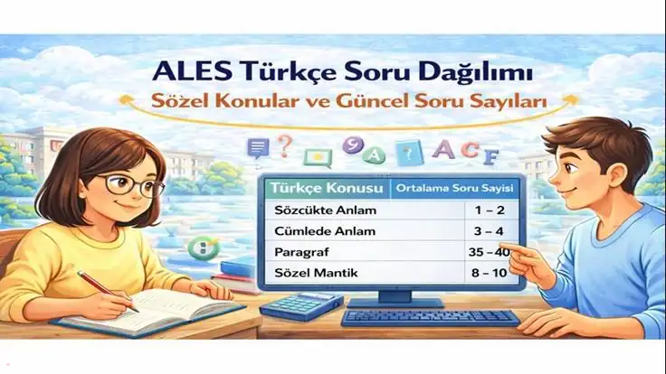 ALES Türkçe Soru Dağılımı | Sözel Konulara Göre Güncel Soru Sayıları
