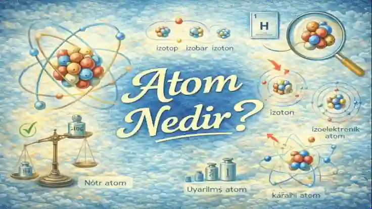 Atom Nedir? Atomun Yapısı, Türleri ve Özellikleri