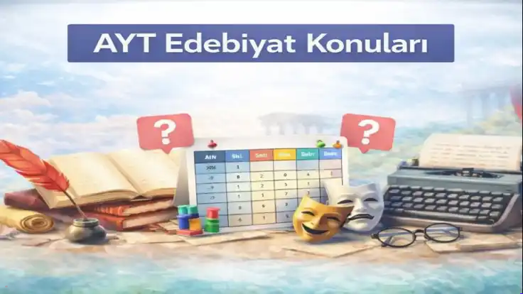 2026 AYT Edebiyat Konuları | ÖSYM ve MEB’e Göre Güncel Liste