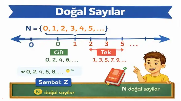 Doğal Sayılar Nedir? Doğal Sayılar Kaçtan Başlar? Konu Anlatımı ve Örnekler