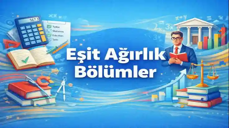 Eşit Ağırlık Bölümleri | EA Bölümleri Tercih Rehberi