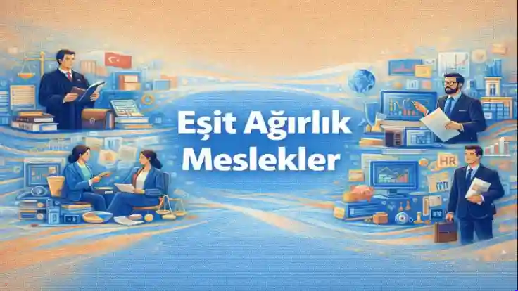 Eşit Ağırlık Meslekler | EA Meslekleri ve Kariyer Rehberi
