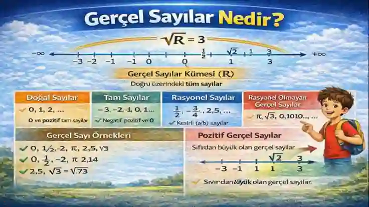 Gerçel Sayılar Nedir?