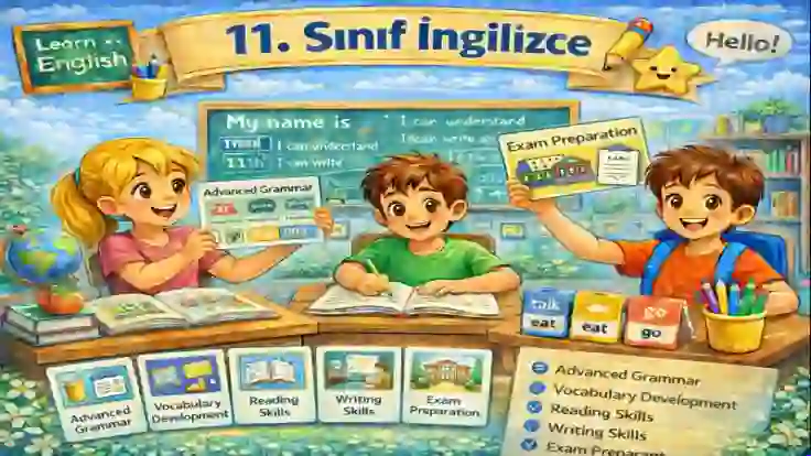 11. Sınıf İngilizce Konuları – Sınav Odaklı ve Kalıcı İngilizce