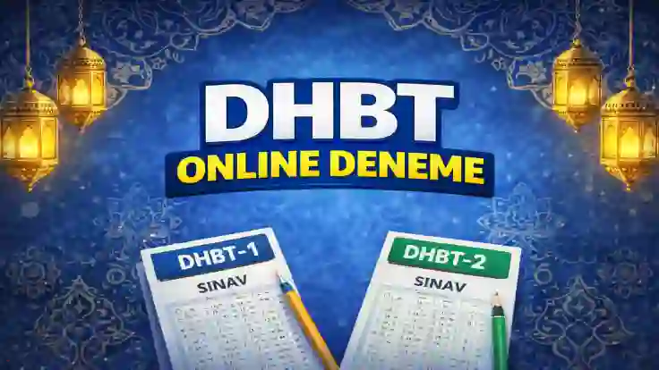 DHBT Online Deneme Çöz | Güncel DHBT-1 ve DHBT-2 Denemeleri