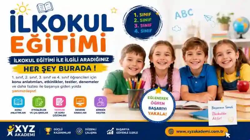 İlkokul Eğitimi | 1. 2. 3. 4. Sınıf Seri Okuma, Matematik, BİLSEM ve Satranç Kursu