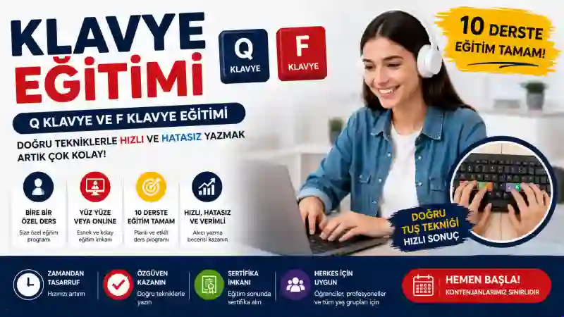 Klavye Eğitimi – Q ve F Klavye Dersleri
