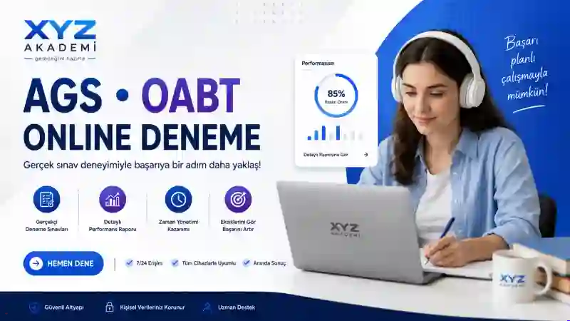 AGS ÖABT Online Deneme | Ücretsiz