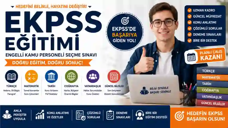 EKPSS Eğitimi – Sınava Hazırlık Rehberi