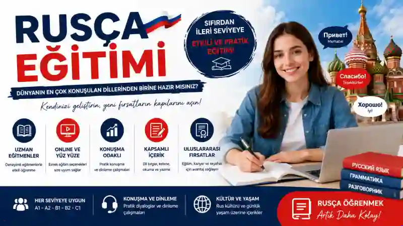 Rusça Eğitimi – Başlangıçtan İleri Seviyeye Rusça Dersleri